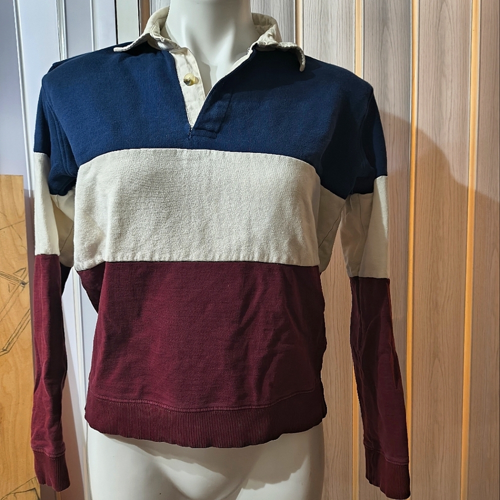 SVRN CODE Colorblock Unisex Sweater - S